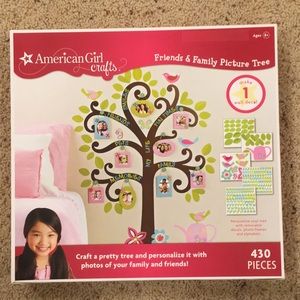 American Girl family and friends picture tree